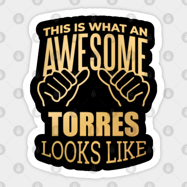 Torres Last Name Torres Last Name Sticker TeePublic torres-last-name-torres-last-name-sticker-teepublic